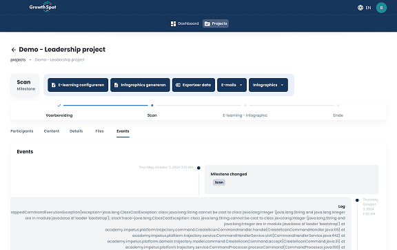 Additional view of the original platform's unclear workflow